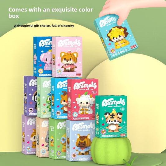 Animal Themed Educational Building Blocks