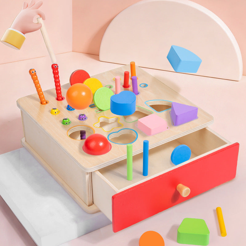 Montessori Shape Matching Coin Box Educational Toy