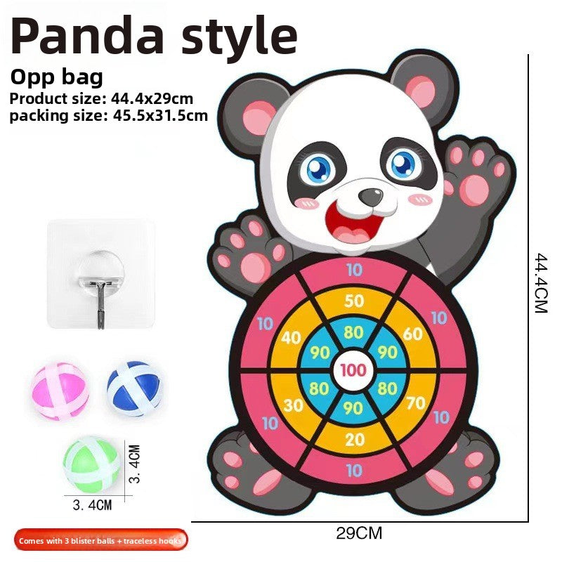 Children's sticky ball target
