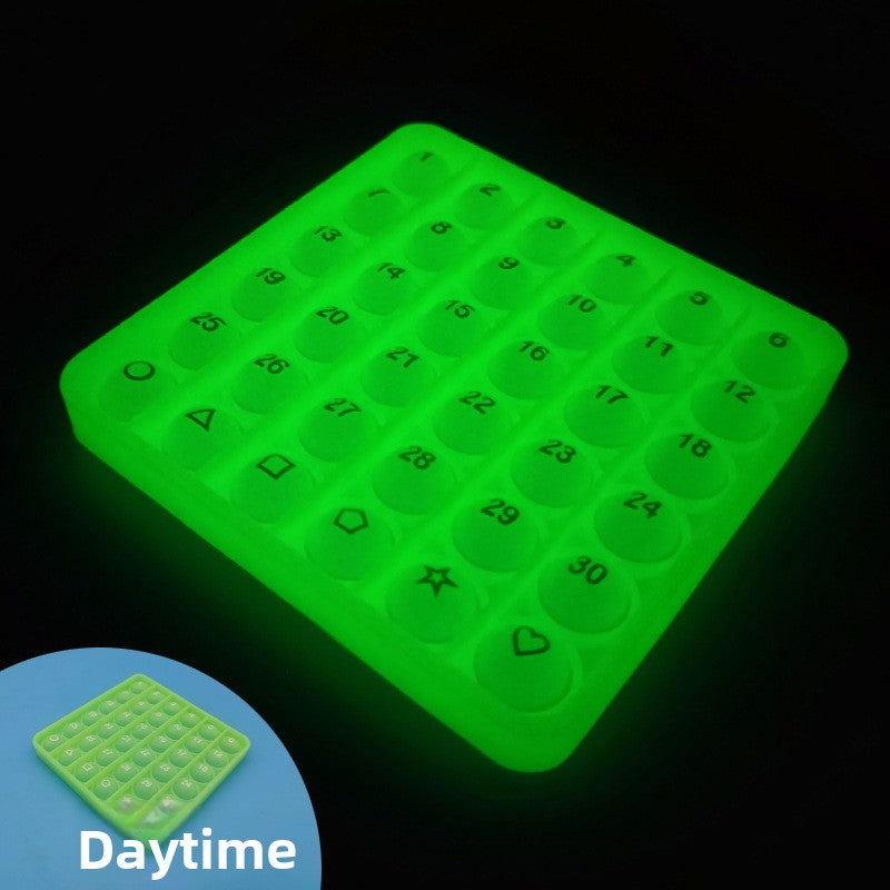 Silicone Press-and-Play Educational Toy for Early Learning